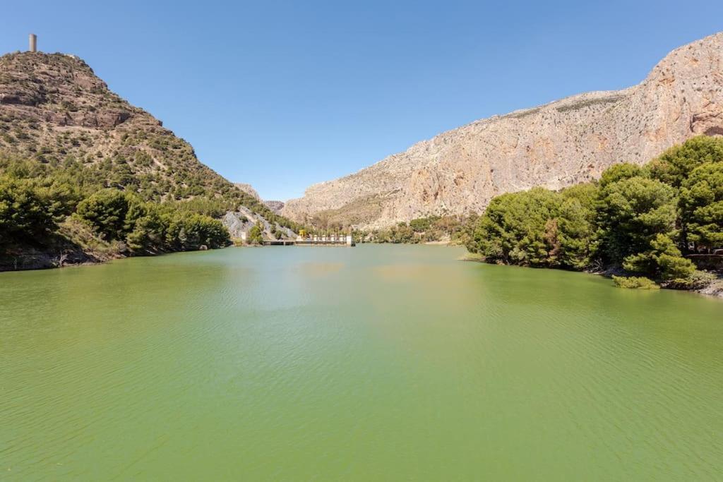 El Descansito Del Rey El Chorro Bagian luar foto